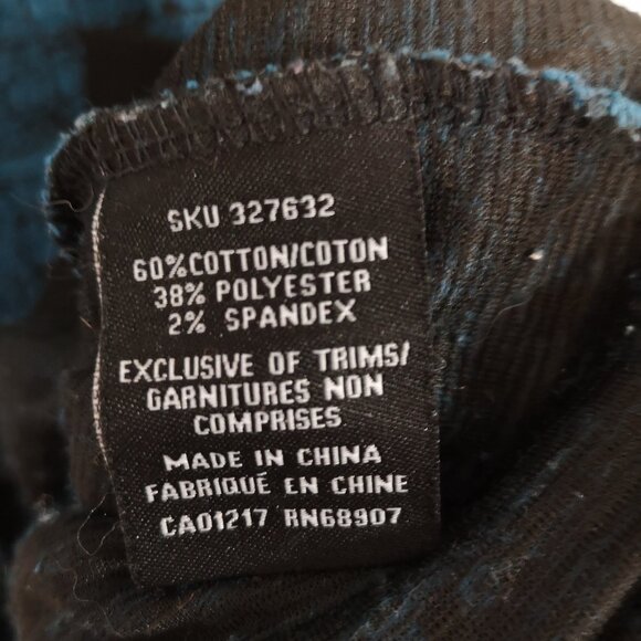 Le Chateau Women's lightweight sweater/shirt in Blue & Black Size XL - Picture 4 of 8